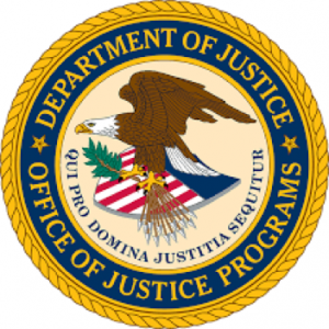 Seal of DoJ Office of Justice Programs, Eagle and shield