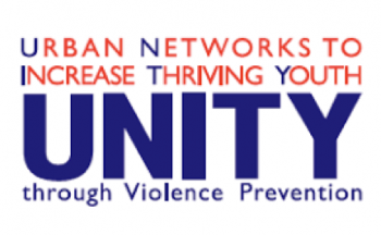 UNITY Logo, blue and purple words