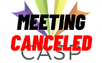 Meeting Cancelled Logo